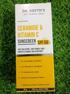 Dr. Sheth's Ceramide & Vitamin C Sunscreen