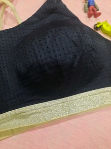 Navy Blue Sports Bra