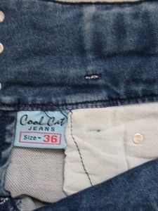 Denim Designer Capri Jeans For 8 To 10 Year