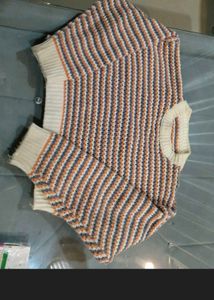 Striped Knit Sweater