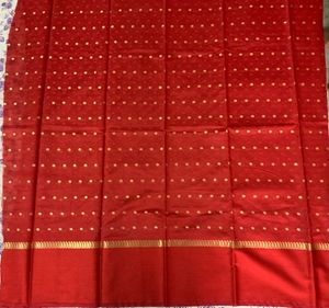 Unstiched Suit Set With Banarasi Dupatta