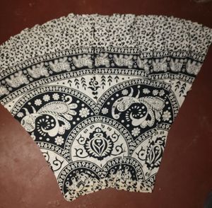 Floral Print Skirt