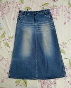 Long Denim Pinterest Trendy Skirt