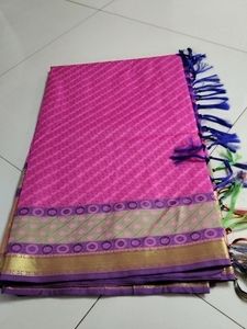 Rose Purple Soft Silk Saree...