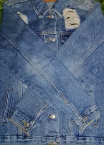 Blue Denim Jacket Size M