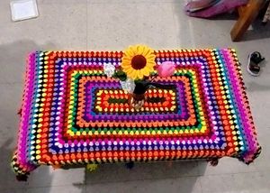 Crochet Table Cover