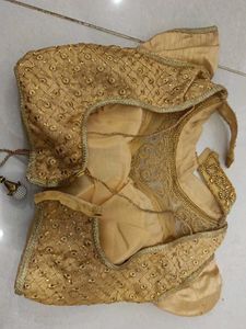 Golden Embellished Blouse