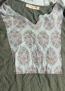 PRAKRITI SOLID KURTI SIZE : XL