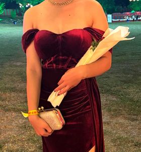 savana elegant velvet  party dress