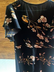 Floral Wrap Dress