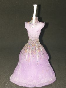 Handmade Paraffin WaxDress Candle
