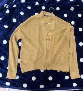 Women Beige Acrylic Sweater