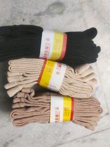 12 Pairs Ladies Thumb Socks,