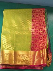 New Semi Silk Soft Saree (Not Used)