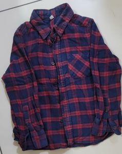 Red & Blue Plaid Shirt