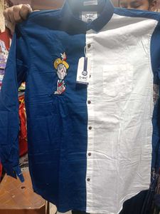 Cool Two-Tone Shirt
