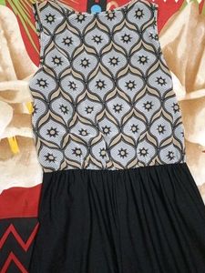 Patterned Casual Dress