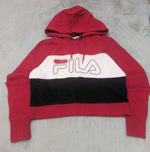 Fila Cropped Hoodie