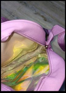 SALE HOLOGRAPHIC SLING BAG 💜🆕