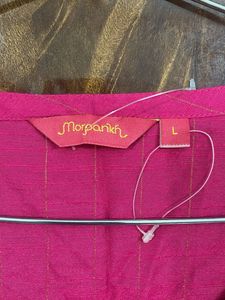 Magenta Embellished Kurti - Size L