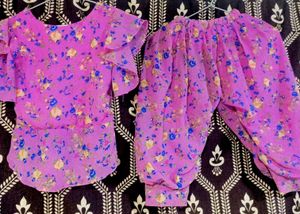 Floral Top & Pant Set