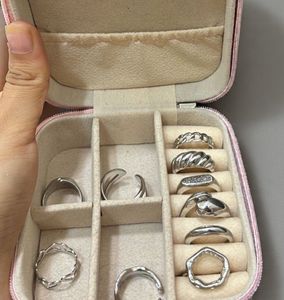 Premium Silver Rings (set Of 10)💗