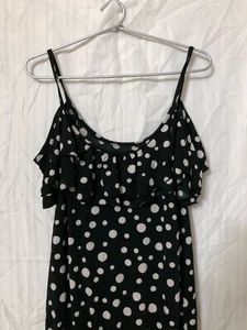 Black &amp; White Bodycon Dress