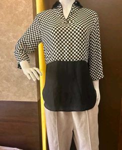Checkered Blouse