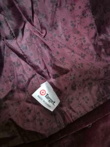 Burgundy Velvet Blazer