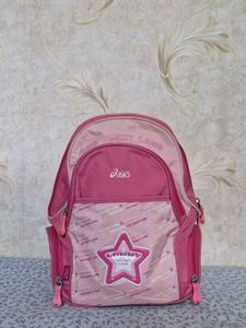 Pink ASICS Backpack