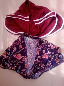 Cute Shorts Set