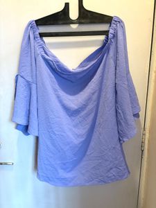Beautiful Lavender Over Size Imported Top