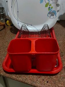 Dish Rack to Dry Plates And Spoons