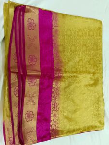 Silk Saree With Stitched Blouse