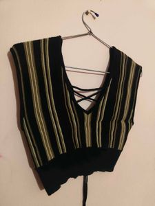 Stretchable Winter Crop Top