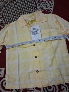 Cute Yellow Kids Pajama Set