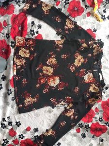 Floral Long Sleeve Top