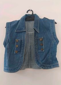 Denim Vest - Stylish Layering Piece