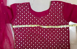 Elegant Maroon Kurta Set