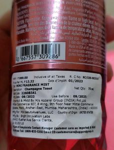 CHAMPAGNE TOAST BATH AND BODY WORKS