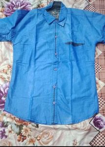 Blue Casual Shirt
