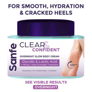 Sanfe Clear &amp; Confident Dry and Cracked Feet Cream