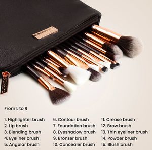 Makeup Brush Set - 14 Piece