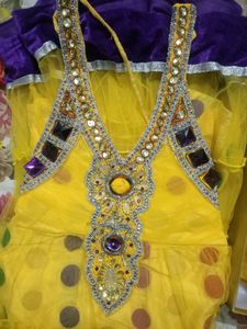 Long Gwon With Legging Dupatta