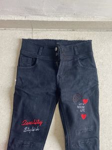 Girls' Outfit: Top and Jeans