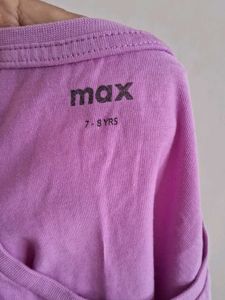 Max Kids Full Sleeves Girls Tshirt