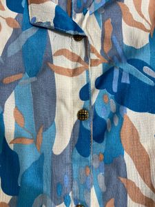 Blue Printed Co-ord Set