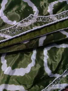 Green Cut Dana Work Silk Saree