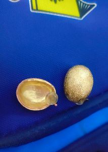 Adorable Dotted Golden Earings