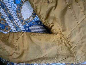 Cantabil Men Winter Mustard Jacket In L Size